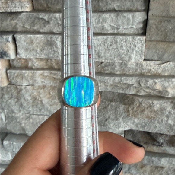 💙Stunning Blue Opal Ring💙 - Picture 4 of 4